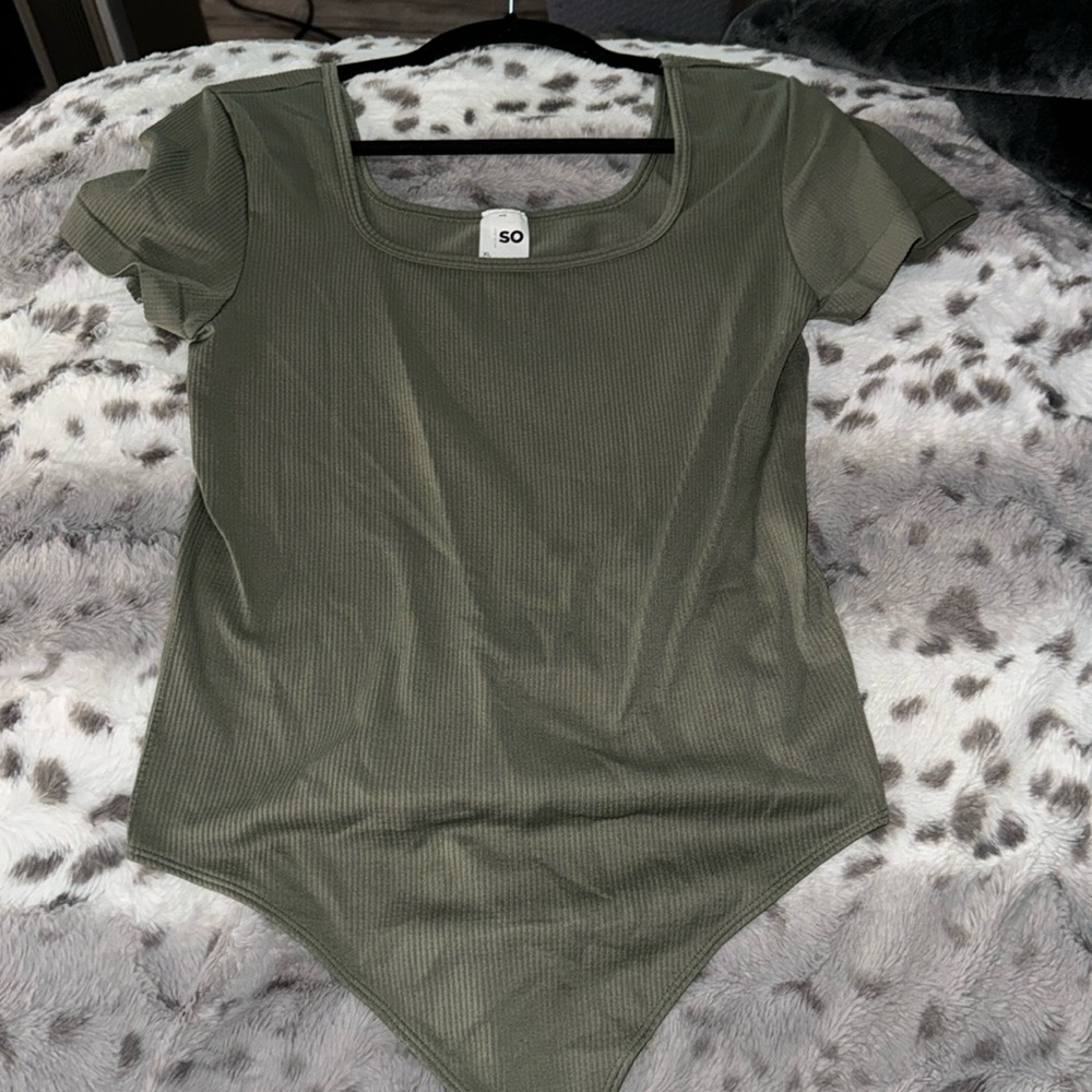 Cute light green bodysuit